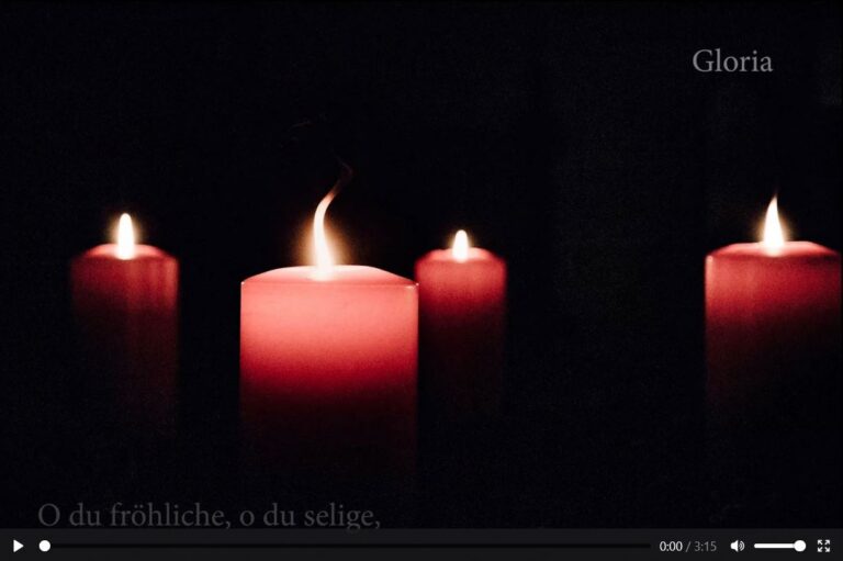 Lock­down-Pro­jekt “O du fröhliche”