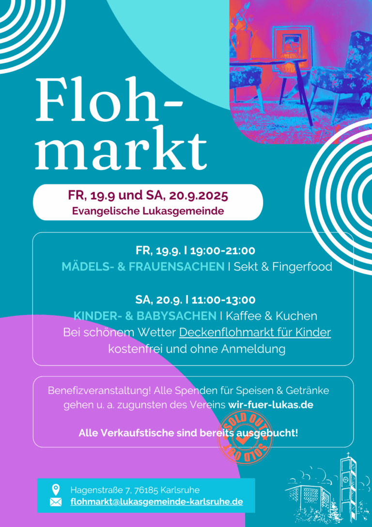 Floh­markt in der Lukasgemeinde