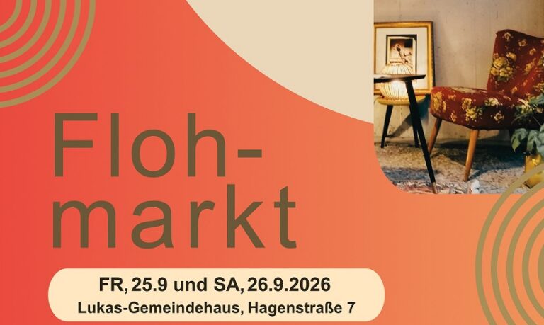 Floh­markt im Lukas-Gemeindehaus